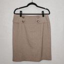 Apt. 9  | Brown Pencil Skirt Tan Dressy Work 12 Photo 0