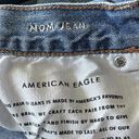 American Eagle  SZ 4 Mom Jeans High-Rise Whiskered Distressed Pocket Frayed Hems Photo 10