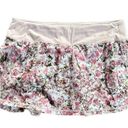 Lululemon Play Off The Pleats Skort Skirt in Pink Floral Blossom Spritz Sz 10 Photo 1