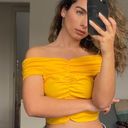 ZARA  gathered off shoulder top 1165/247 Photo 0