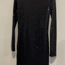 Kensie  Sparkly Black long sleeve Party Dress /Cocktail dress Size small Photo 8