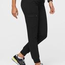 FIGS  XS Zamora Jogger Scrub Pants in Black Photo 0