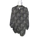 cj banks  Blouse Womens 3X Used Black Lime Photo 12