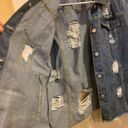 Pretty Little Thing  Distressed Jean Jacket Photo 3