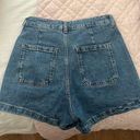 Mango Medium Wash Denim Shorts Photo 1