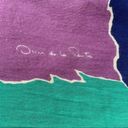 Oscar de la Renta Vintage  Jersey Square Scarf Photo 2