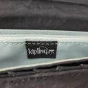 Kipling  Teddi Womens Wallet Black Metallic Snap Checkbook Organizer Clutch Nylon Photo 4