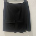 Talbots Black Wrap Skirt Size 10 Photo 0