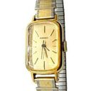 Seiko  Women's Wristwatch Rectangle Manual Wind Analog Silver and Gold Photo 0