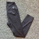 Gymshark Training Leggings Tights Brown 7/8 Cropped Photo 0