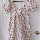 Wild Fable Citrus Linen Puff Sleeve Sundress Photo 0