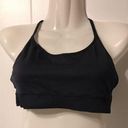 Bally Total Fitness  sports bra black women’s fits size large Photo 0