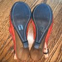 Anthropologie  Schuler & Sons Leather Cut Wedges Photo 7