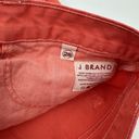 J Brand  Tangerine Cut Off‎ Raw Hem Shorts Size 28 Photo 4