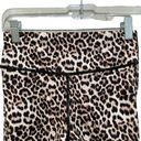 Zyia  Active Brilliant Leopard Print Double Scrunchy Hustle Shorts Medium Photo 4