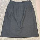 Pendleton  Vintage Petite Virgin Wool Pencil Skirt Size 10 Gray Photo 0