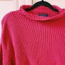 American Eagle OVERSIZED RED TUNIC SWEATER Photo 2