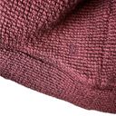 Sweaty Betty  Restful Boucle Half  Zip Sweatshirt Pullover Top Burgundy US 8 Photo 3