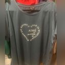 City Chic All Heart Tee NWOT 22/24 XXL Pretty Teal Color Photo 5