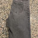 J.Jill Women's  Charcoal Faded Black Slim Leg Stretch Jeans Size 6 GUC #7930 Photo 5