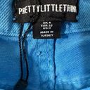 Pretty Little Thing  women's size 0 blue baggy jean Photo 2