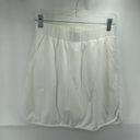 Denim & Co  Women's Activewear Skort Elastic Waistband Mini Skirt White Small Photo 6