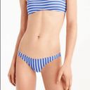 J.Crew  Striped Bikini Bottom Blue White Plus XXL Photo 0