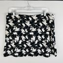 Tranquility Colorado Clothing Womens XL Black White Abstract Floral Skort Photo 3