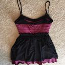 BCBGeneration  Party Cocktail Dress Black And Purple Size 0 BCBG Photo 6