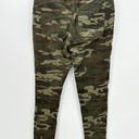 Sanctuary  Green Camo Printed Pull on Stretch Casual Grease Leggings Womens Small Photo 2