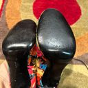 Steve Madden Cynthia Floral Multi Stilettos High Heel Peep Toe Sandals Zipper 8 Photo 8