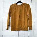 prAna  | Cozy Up Crewneck Sweatshirt in Mustard Yellow Photo 2