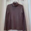 Hinge  Brown Dusk Bell Sleeve Turtleneck Photo 0