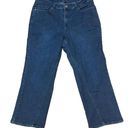 Isaac Mizrahi Live Reg True Denim Straight Leg Jeans w/ Inset Size 14P Photo 0