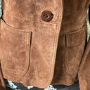 New York & Co. Brown Suede Jacket Size 8 Photo 2