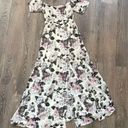 re:named BOUTIQUE off-the-shoulder Floral Maxi Dress with slit | Size S Photo 5