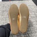 Gap Gently Used  Gold Glitter Loafer Size 7.5 Photo 3