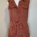 Sanctuary  burnt orange sleeveless jacket vest size M Photo 2