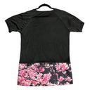 Blossom Christian Dada Womens Black Silk Blend Cherry  Trim Top Size 46 Photo 3