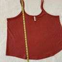 Athleta NWT  Woman’s Wind Down Sleep Cami Color: Muted Red, Sz 2X Photo 9