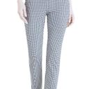 Chico's Chico’s So Slimming Petite Brigitte Gingham Ankle Pants Nablus white size US 6 Photo 1