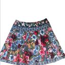 Meshki Moshiki Hot Cookie Reversible Floral Wrap Skirt Bright Colors W/Pockets OS Photo 1