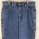 Bill Blass Vintage 90s Dark Wash Denim High Waisted Straight Leg Petite Jeans Photo 2