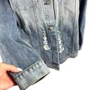 Rails  Knox Denim Trucker Jacket Women Size Large Vintage Wash Distressed Cotton Photo 3