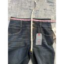 Rewind NWT!  Dark Wash 3 Button Ultra High Rise Jeans Size 3 / 26W Photo 6