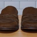 Free People Brown Saratoga Calf Hair Mules / Loafers / Slides - Size 39 (US 9) Photo 2