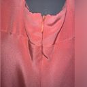 Oleg Cassini  Silk Pink Halter A-Line Flare Prom Dress Photo 8