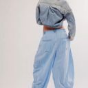 Free People Blue Outta Sight Parachute Pants Photo 5