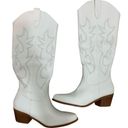 White Cowboy boots Sz 6.5 Photo 0