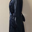 Elle  black satin trench size xs Photo 3